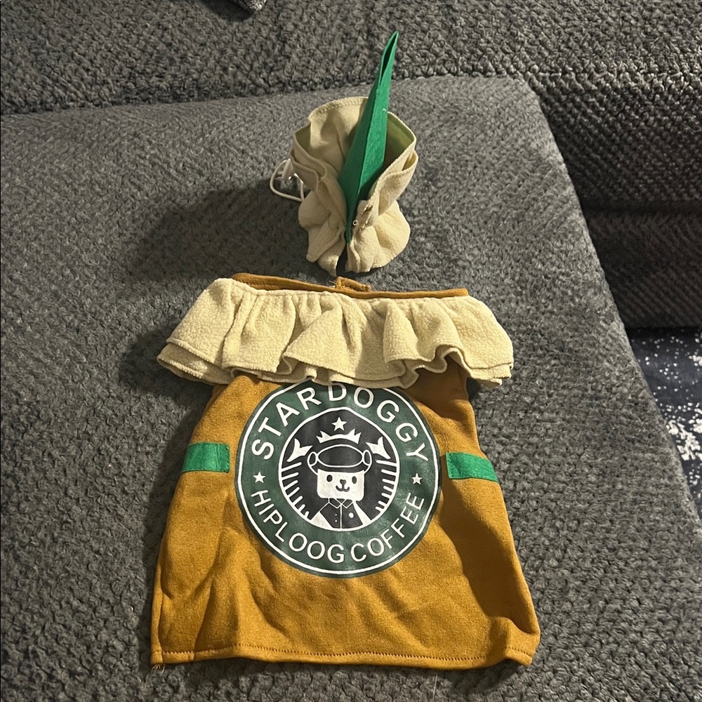 Dog / Puppy Costume - Starbucks Coffee